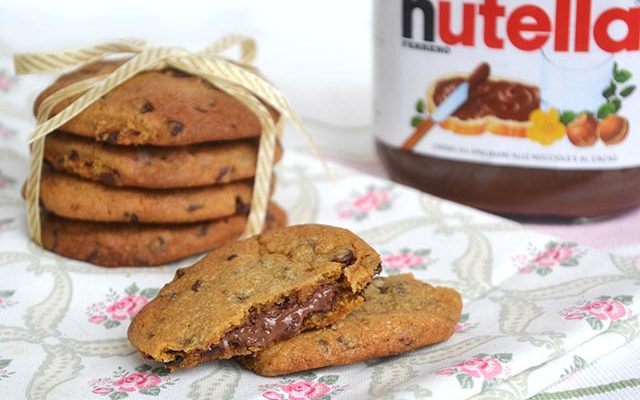I deliziosi Nutella cookies