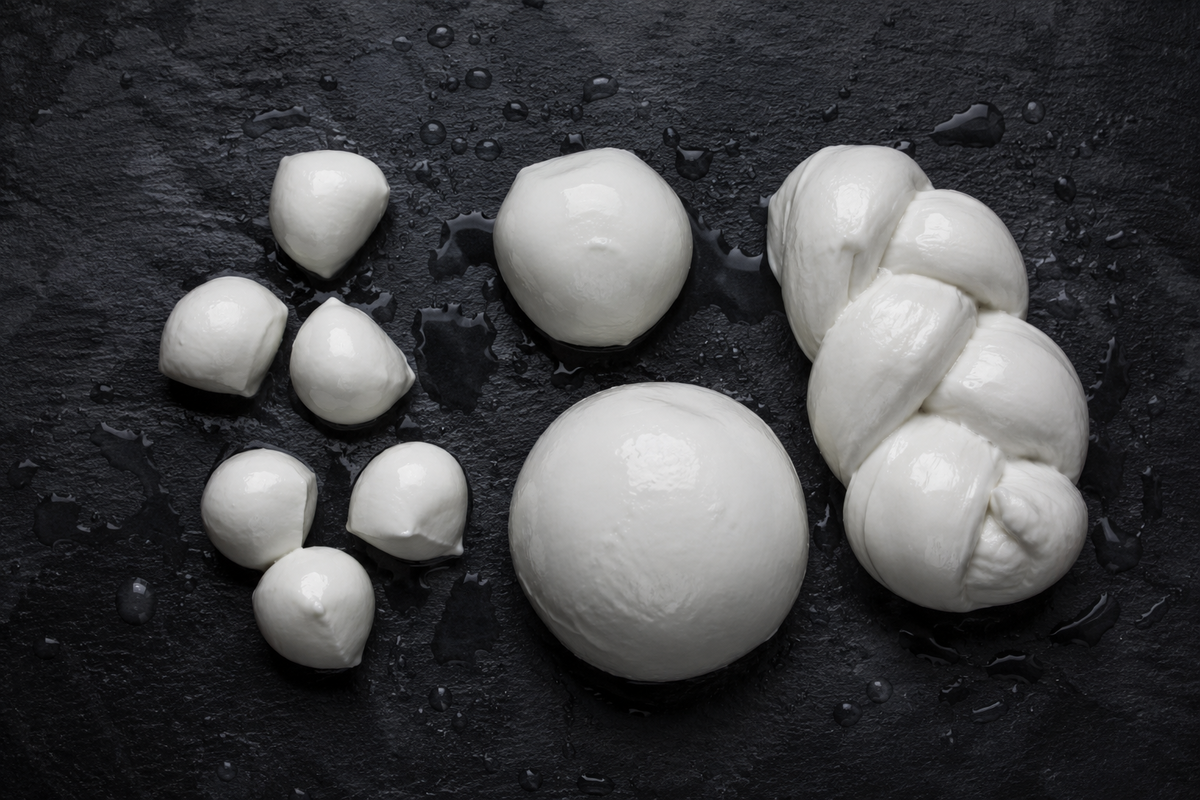 pezzatura mozzarella