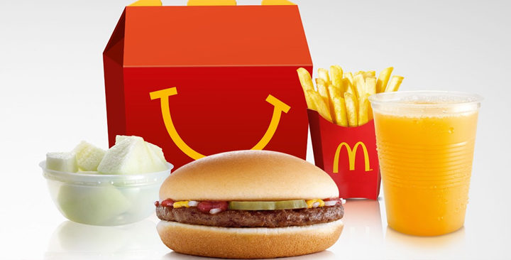 Il nuovo Menù Happy Meal di McDonald’s