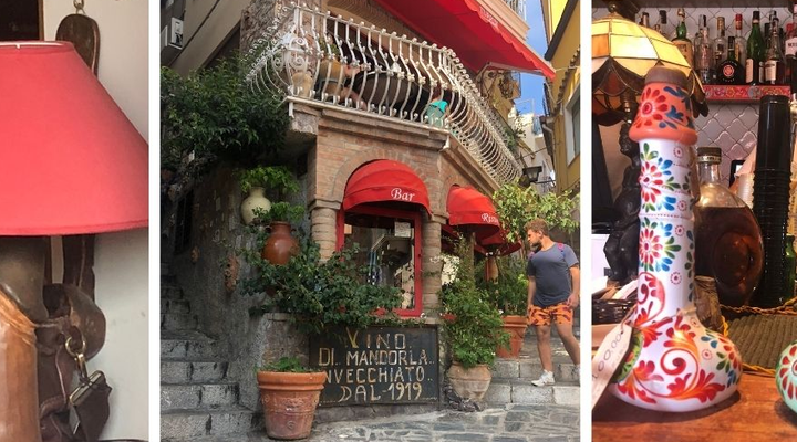 Bar Turrisi a Castelmola: caffè tra erotismo e tradizione