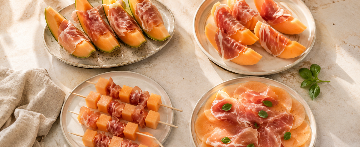 prosciutto melone formato taglio