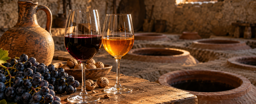 Vini georgiani: il Saperavi e il vino più antico del mondo